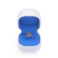 Luxury Plastic Packaging Box Velvet Jewelry Box